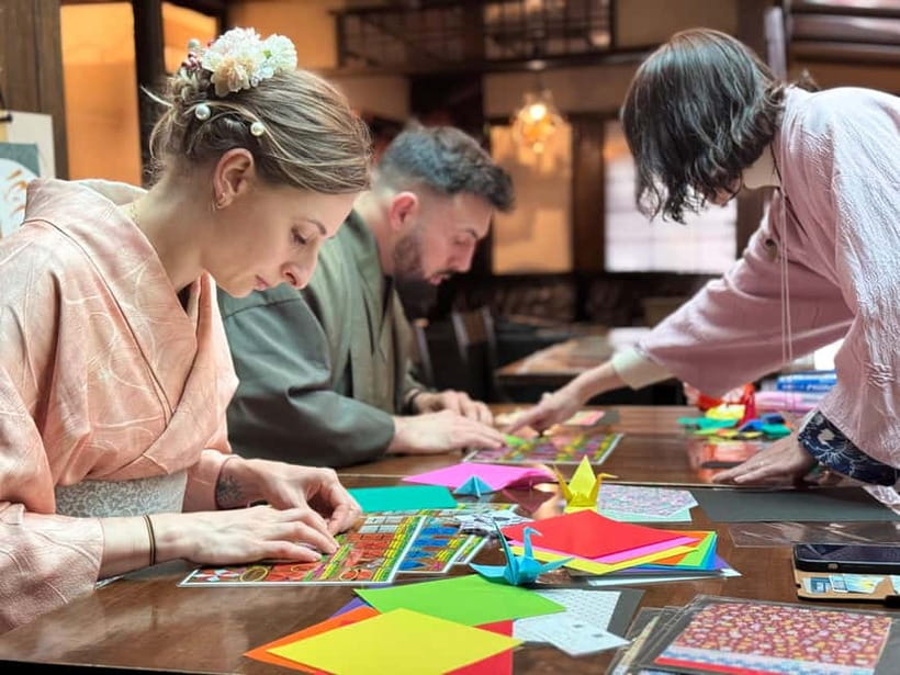 Kyoto: Mindfulness Origami Workshop, Limited 6/8–6/10 - What the one-hour workshop includes