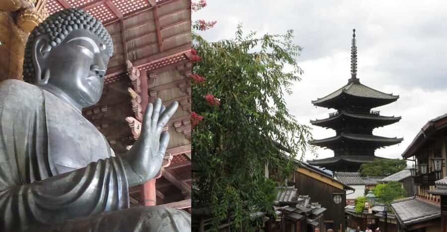 KYOTO-NARA: Giant Buddha Deer Pagoda "Geisya" (Italian, full day) - Why this full-day pairing works