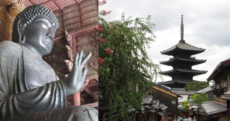 KYOTO-NARA: Giant Buddha Deer Pagoda "Geisya" (Italian, full day) - Morning train to Nara and Todai-ji