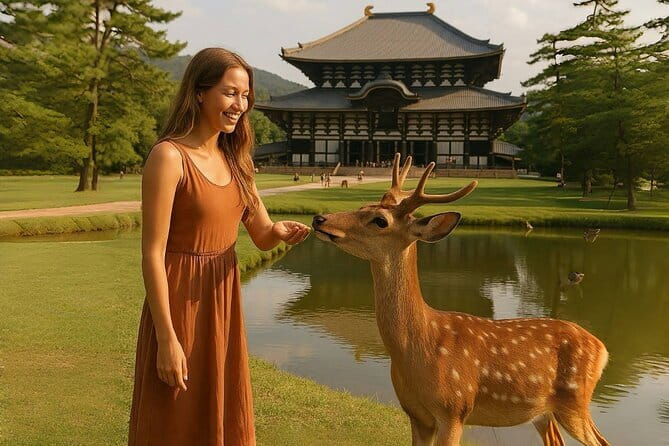 Kyoto&Nara Private Highlights Tour with English driver Pickup - Kinkaku-ji: Kyoto’s gold-leaf postcard