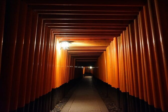 Kyoto Night Walking Guided Tour at Fushimi Inari Shrine - Key points at a glance