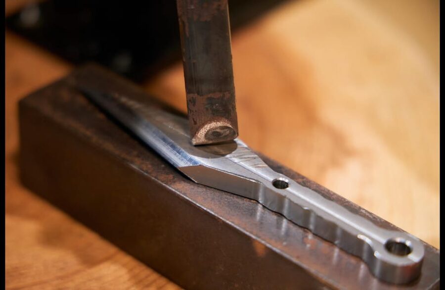 Kyoto: Ninja Weapon Forging Experience - Kanji engraving makes the souvenir yours