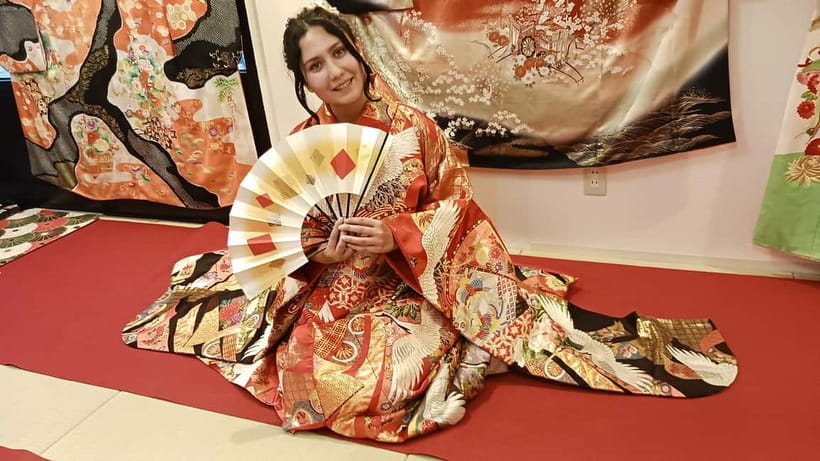Kyoto: Nishiki Market Tea Ceremony with Koto Performance - Kimono photos and the optional koto lesson