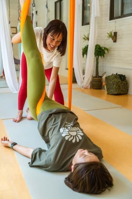 Kyoto: Private Aerial Yoga Class - What previous class details tell you