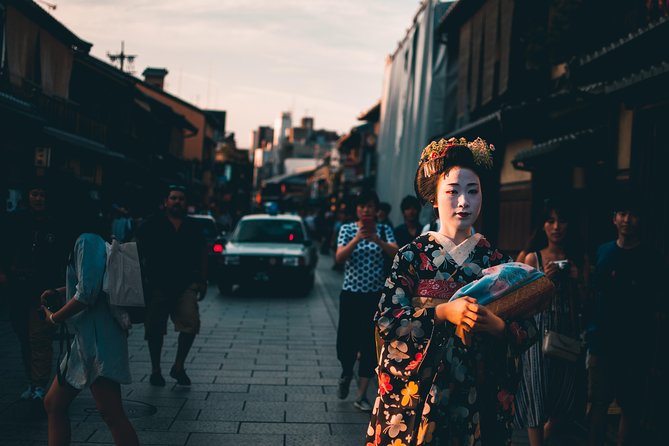 Kyoto Private Night Tour with a Local – Bars, Bites & Culture - Crossing Tatsumi Bridge into Shimbashi