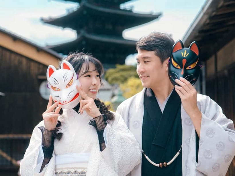 Kyoto: Private Photoshoot Service - What happens during the 60 to 90 minutes