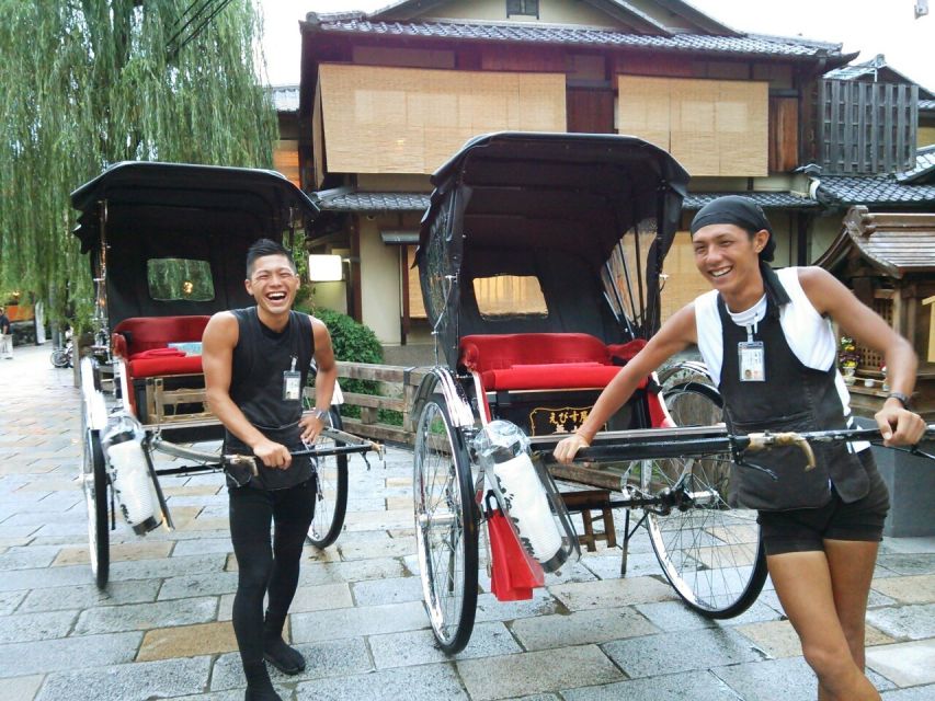 Kyoto: Private Rickshaw Tour of Gion and Higashiyama Area - English explanations and guide quality