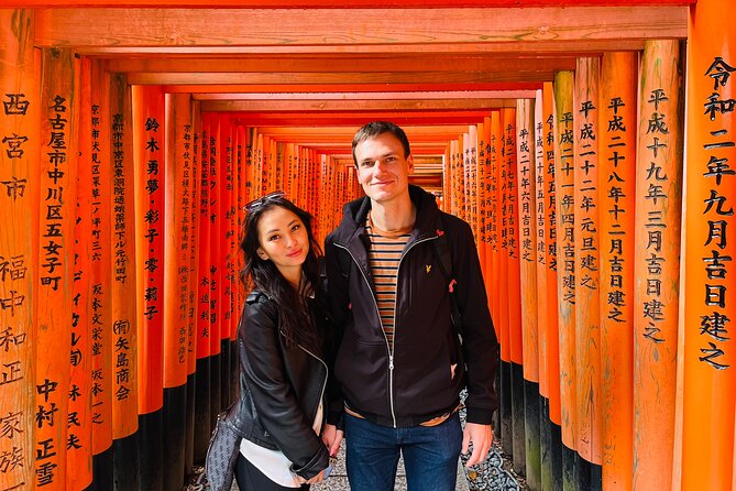 Kyoto Private Tour: One Day Highlights and Cultural Gems - Fushimi Inari and the famous red torii gates