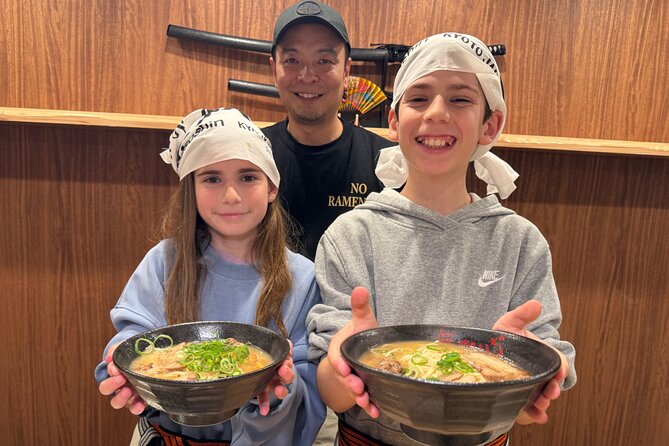 Kyoto Ramen Spoon Painting & Michelin Cooking Class - Moving downstairs to the professional kitchen