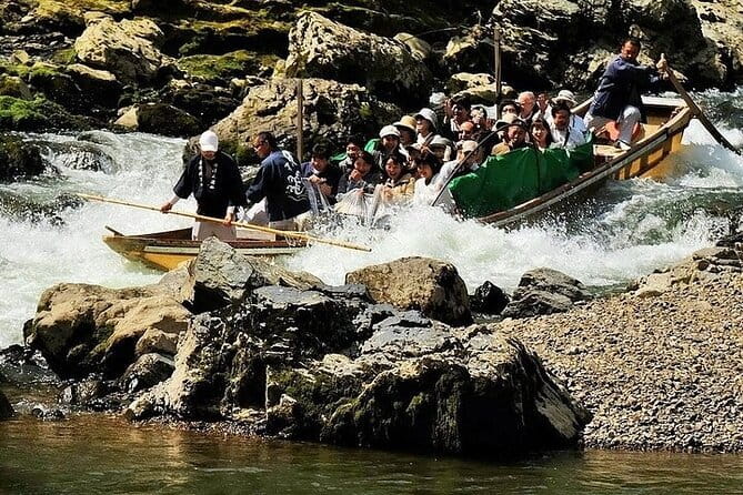 Kyoto Sagano Romantic Train in Arashiyama Bus Tour - The Hozugawa River ride is the day’s highlight
