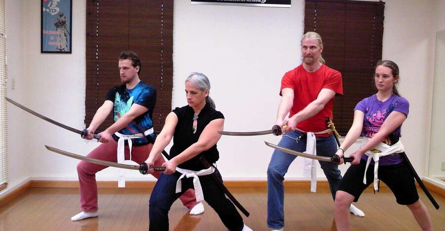 Kyoto: Samurai Sword Class by Experts in Traditional Arts - Entering the dojo at Samurai Kembu Theater