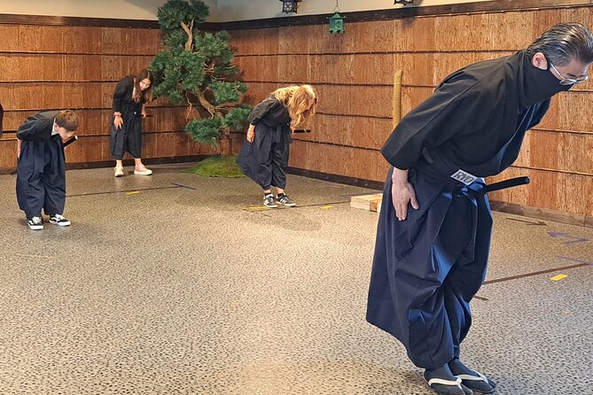 Kyoto Sword Experience - includes Museum Ticket/Ninja Experience - Ninja stars and samurai photographs
