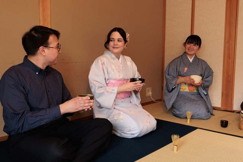 Kyoto: Tea Ceremony Experience - Sitting on the floor and other practical details