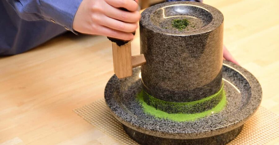 Kyoto: Tea Museum Tickets and Matcha Grinding Experience - From shaded tea leaves to your own cup