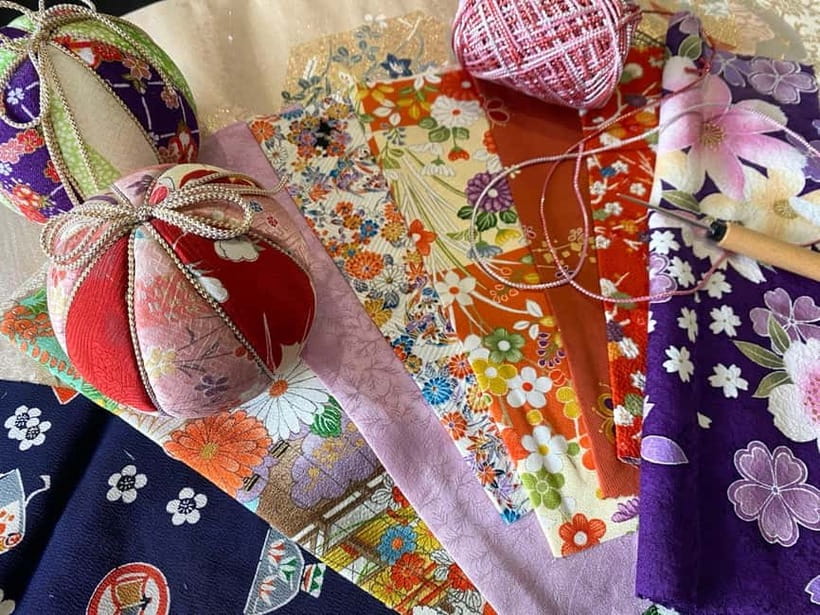 Kyoto: Traditional Kimono Fabric Handicrafts Workshop - Tea, sweets, and a welcome pause
