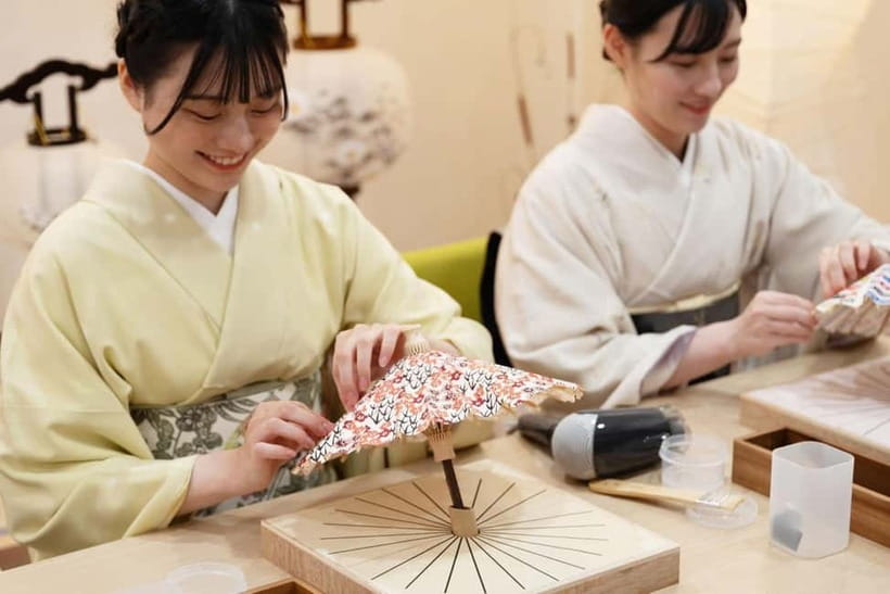 Kyoto: Traditional Mini Umbrella Making Workshop - Inside Kyoto’s Oldest Umbrella Shop