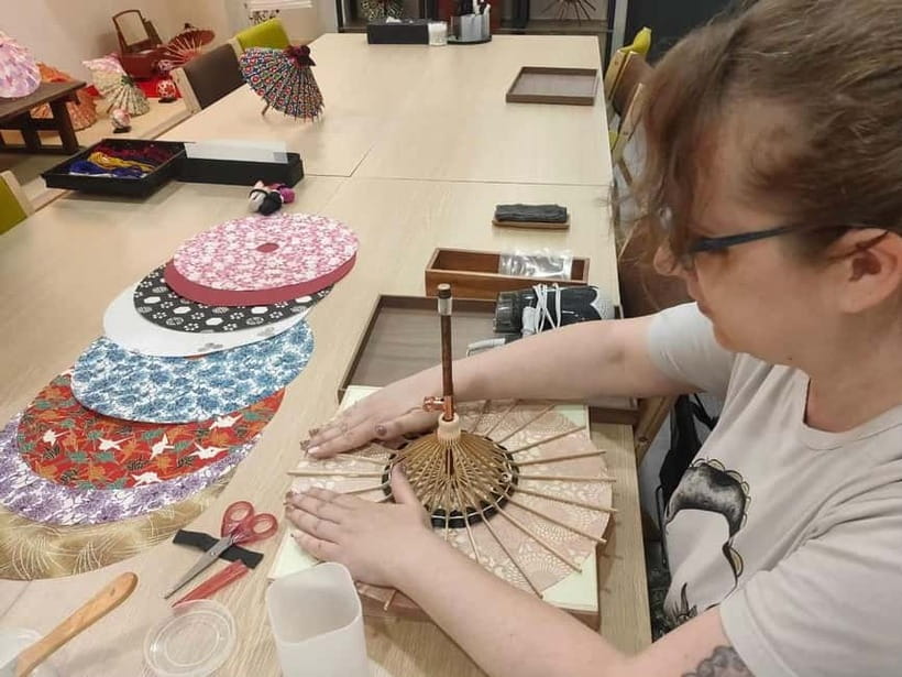 Kyoto: Traditional Mini Umbrella Making Workshop - Why the Small Size Works So Well