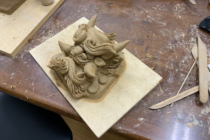 Let's make only one original onigawara in the world - What happens after you finish the clay work