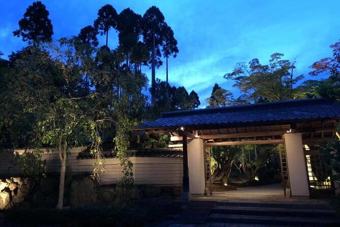 Maiko Night Performance with Kaiseki-style Kyoto cuisine Dinner - Arriving at Shozan Resort Kyoto