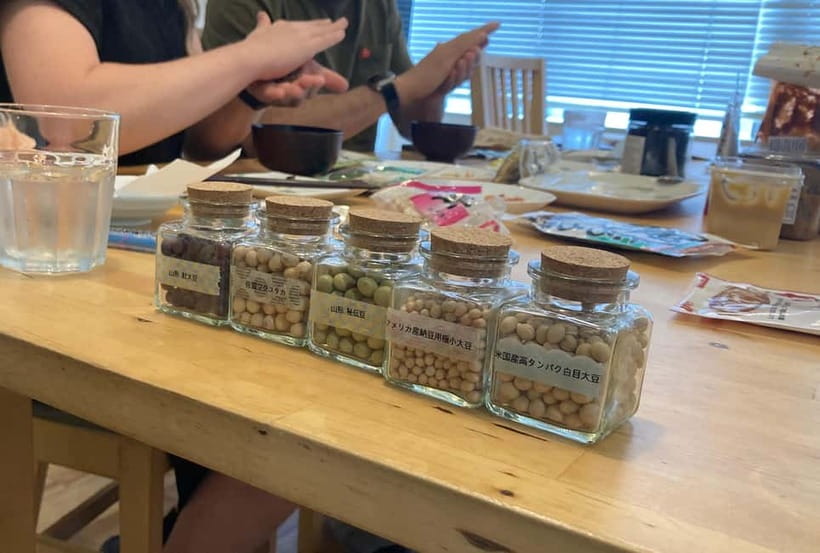 Making Fresh To-fu from soybeans in Kyoto - Dietary needs and language support
