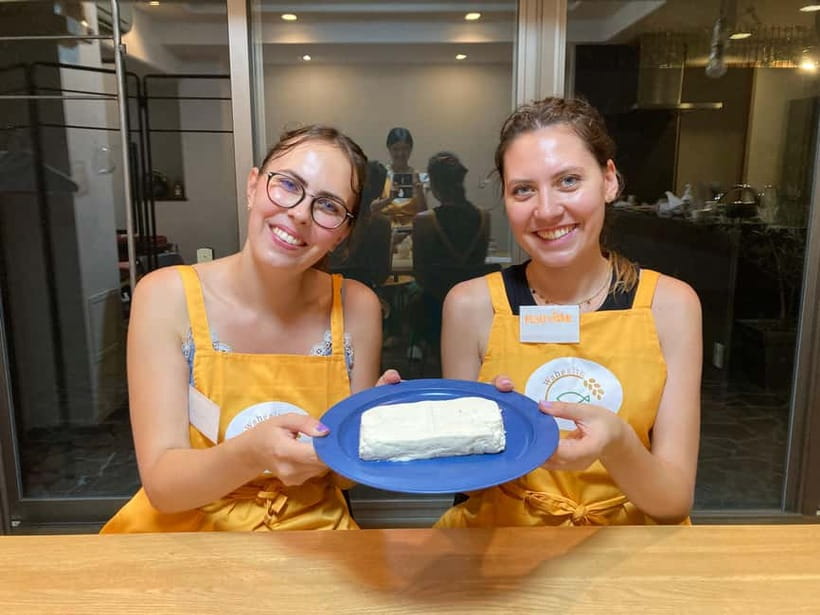 Making Fresh To-fu from soybeans in Kyoto - The 90-minute route from soybean to tofu