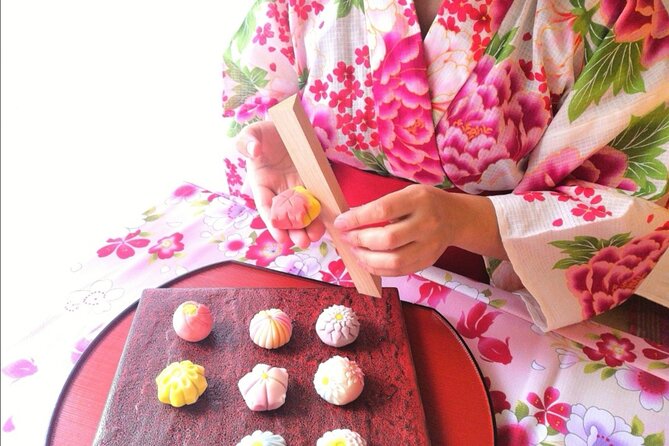 Nerikiri and Matcha Making Class in Kyoto - Making Kyoto sweets by hand at Matsugasaki