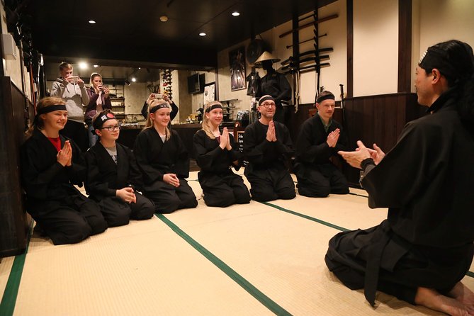 Ninja 1-hour Hands-on Lesson by Japanese master in Kyoto -Entry - Starting with ninja breathing, meditation, and walking