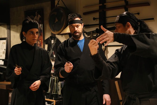 Ninja 2-hour Hands-on Lesson by Japanese master in Kyoto -Medium - Photos, videos, and the costume value