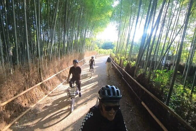 ONLY YOU in the Bamboo Forest! 4 hours E-bike tour with a local - Meeting Yuki beside Saga-Arashiyama Station