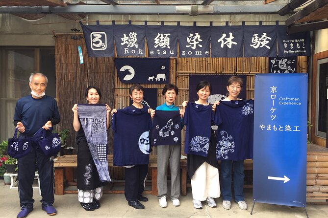 Roketsu dyeing experience: M course Roketsu Dyeing Experience - Choosing a T-shirt, tote, banner, or hanging