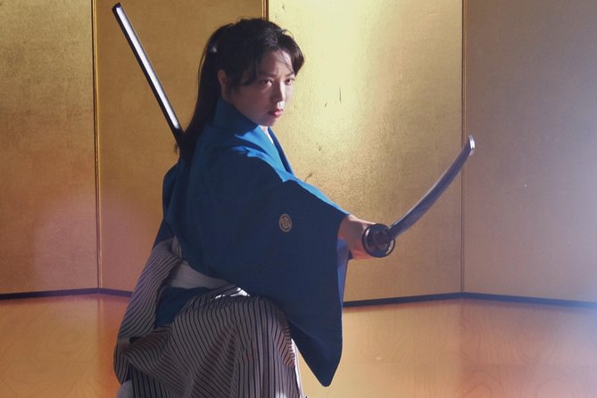 Samurai Performance and Casual Experience: Kyoto Ticket - The opening explanation gives the show its meaning