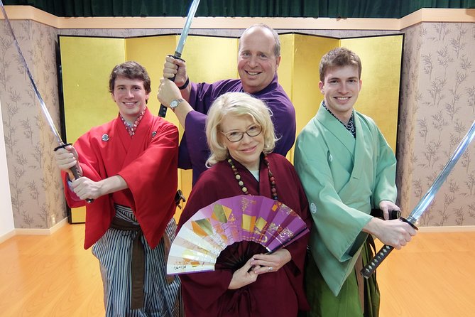 Samurai School in Kyoto: Samurai for a Day - Dressing as a samurai and learning the sword