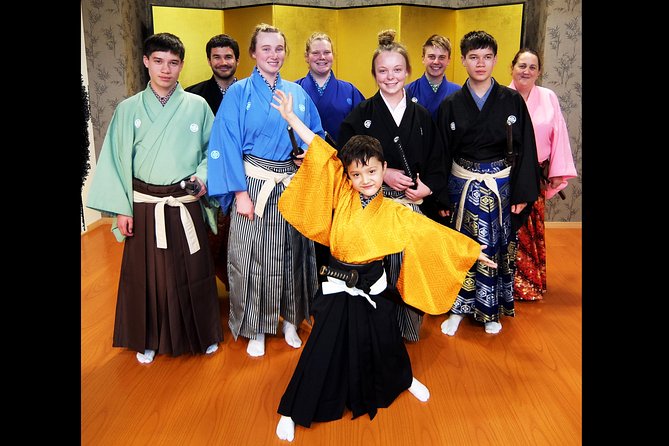Samurai School in Kyoto: Samurai for a Day - The longer option and the folding fan lesson