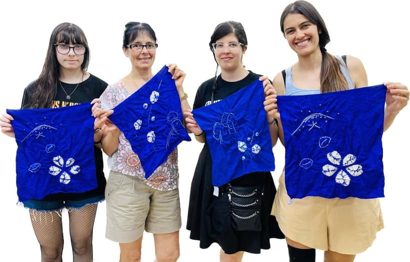 Shibori Fukusa Course at Kyoto Shibori Museum - Shaping Silk With Kasamaki and Nuishime