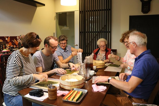 Sushi - Authentic Japanese Cooking Class - the best souvenir from Kyoto! - The home setting and group size