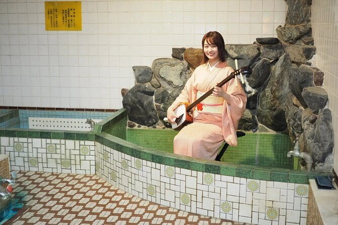 Traditional Concert in Public bath near Kyoto Station - Key points at a glance