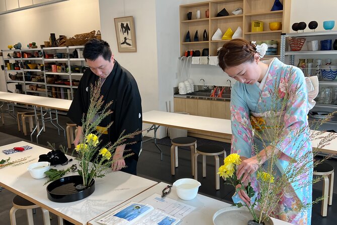 Traditional Japanese Flower Styling Workshop - Ikebana in Kyoto - What $104.24 buys you