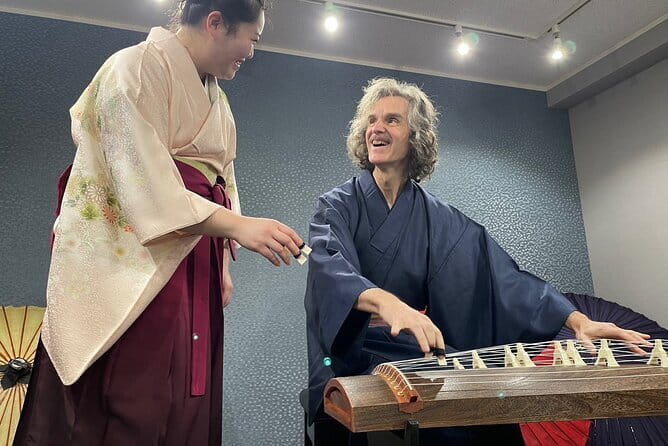 Traditional Japanese Music show & Experience Tour in Kyoto - Choosing an instrument and making your own music