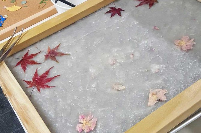 Traditional Japanese Washi Papermaking- Kyoto morning - What the one-hour schedule feels like