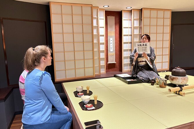 Traditional Tea Ceremony with Matcha and Sweets in Kyoto - Making matcha instead of only watching