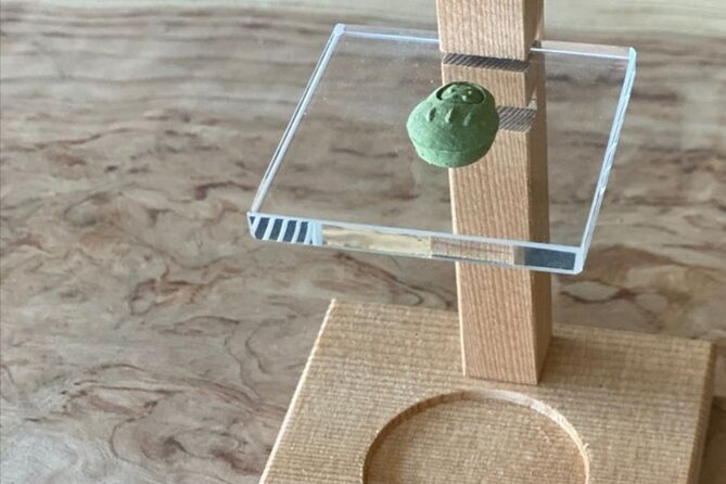 Utilising upcycled Matcha! Creating matcha incense (Uji, Kyoto) - What you take home from the temple